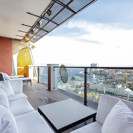 Panoramic 1br With Terrace In Arcadia Palace * Одеса