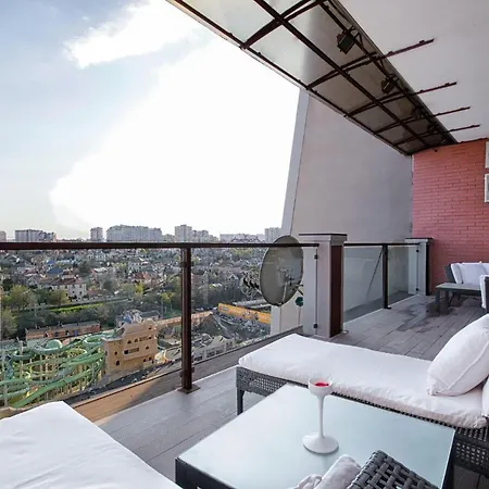 Panoramic 1br With Terrace In Arcadia Palace Apartment Odesa